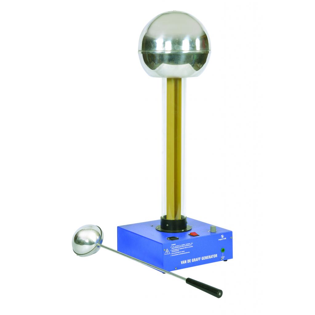 VAN DE GRAAFF GENERATOR LARGE WITH ACCESSORY SET