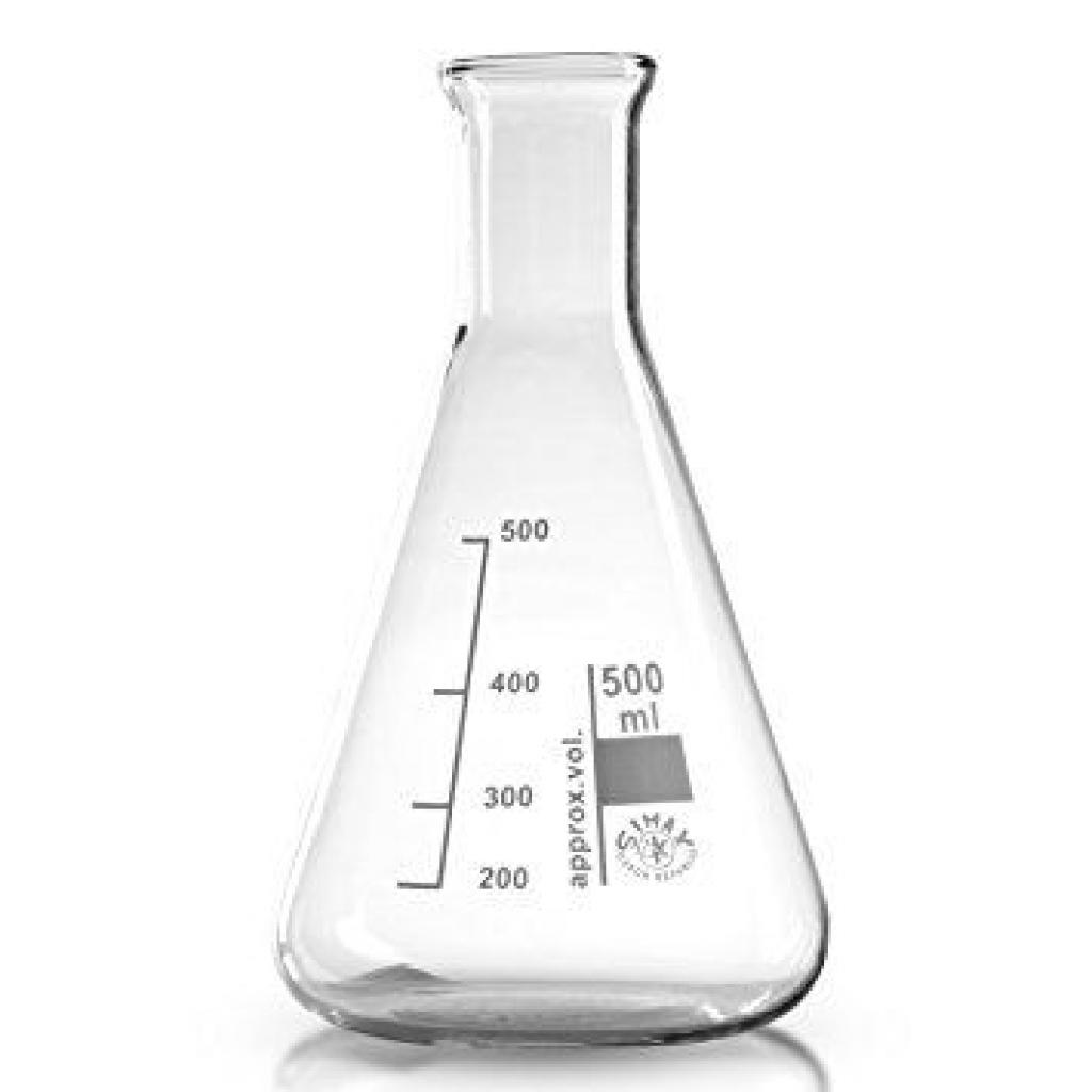 Simax Erlenmeyer flask narrow neck 250ml
