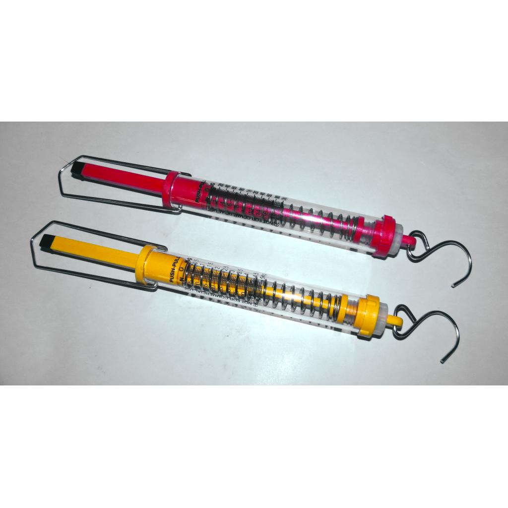 SPRING BALANCES, PUSH/PULL 3Kg/30N