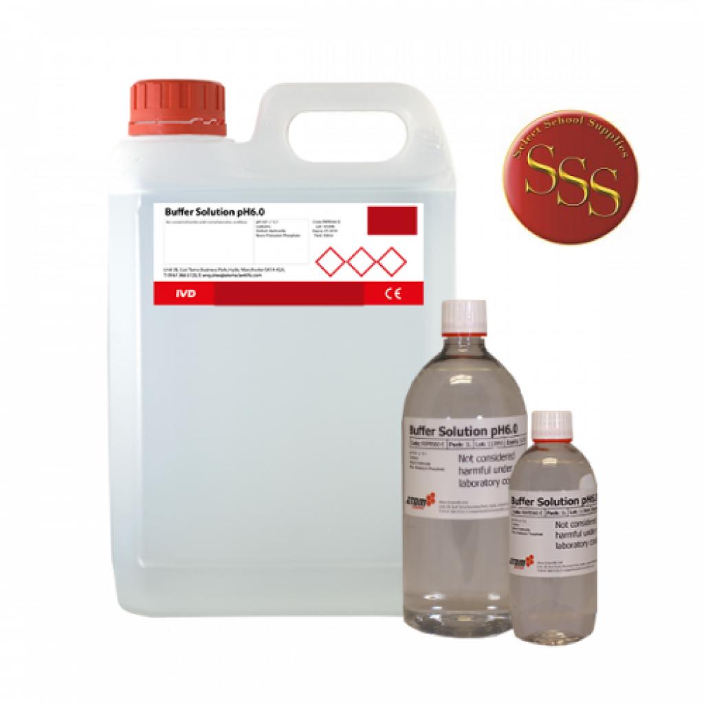 BUFFER SOLUTION PHOSPHATE PH6 500ml