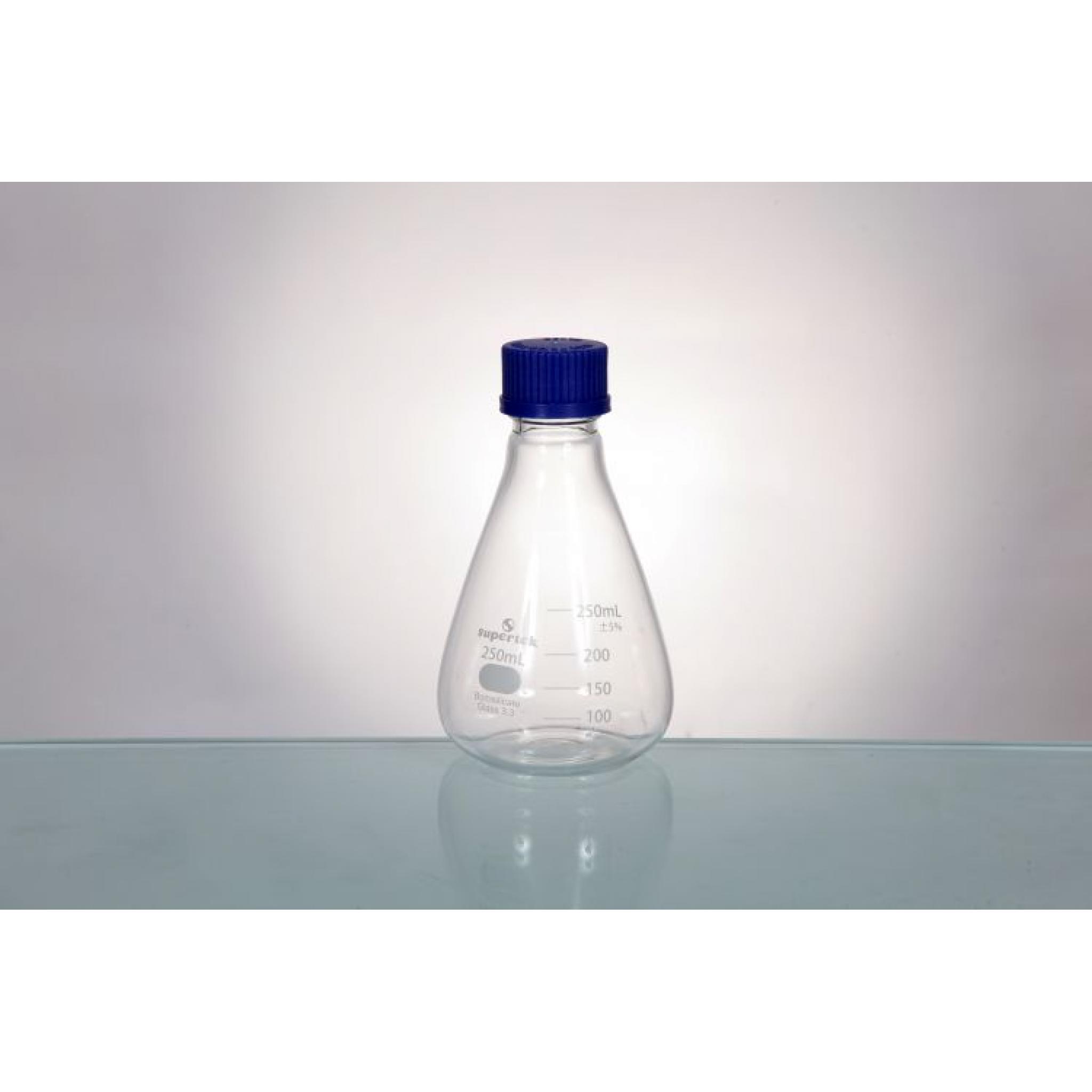 CONICAL FLASK WITH SCREW CAP 250ML