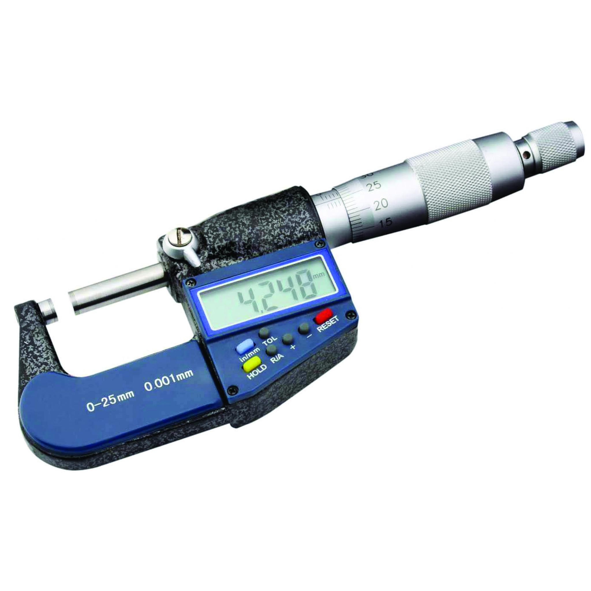 MICROMETER (SCREW GAUGE), DIGITAL