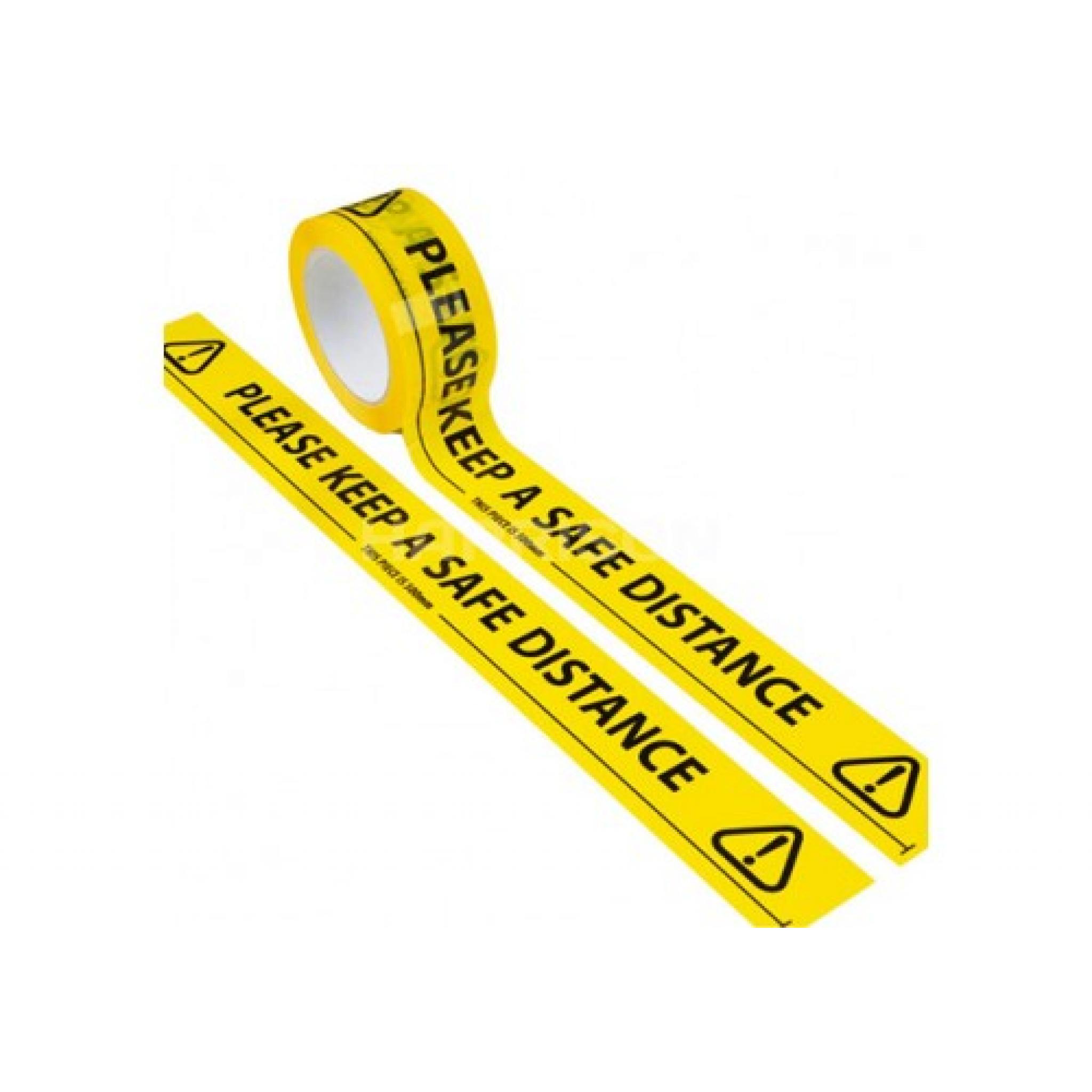 ADHESIVE FLOOR TAPE KEEP YOUR DISTANCE