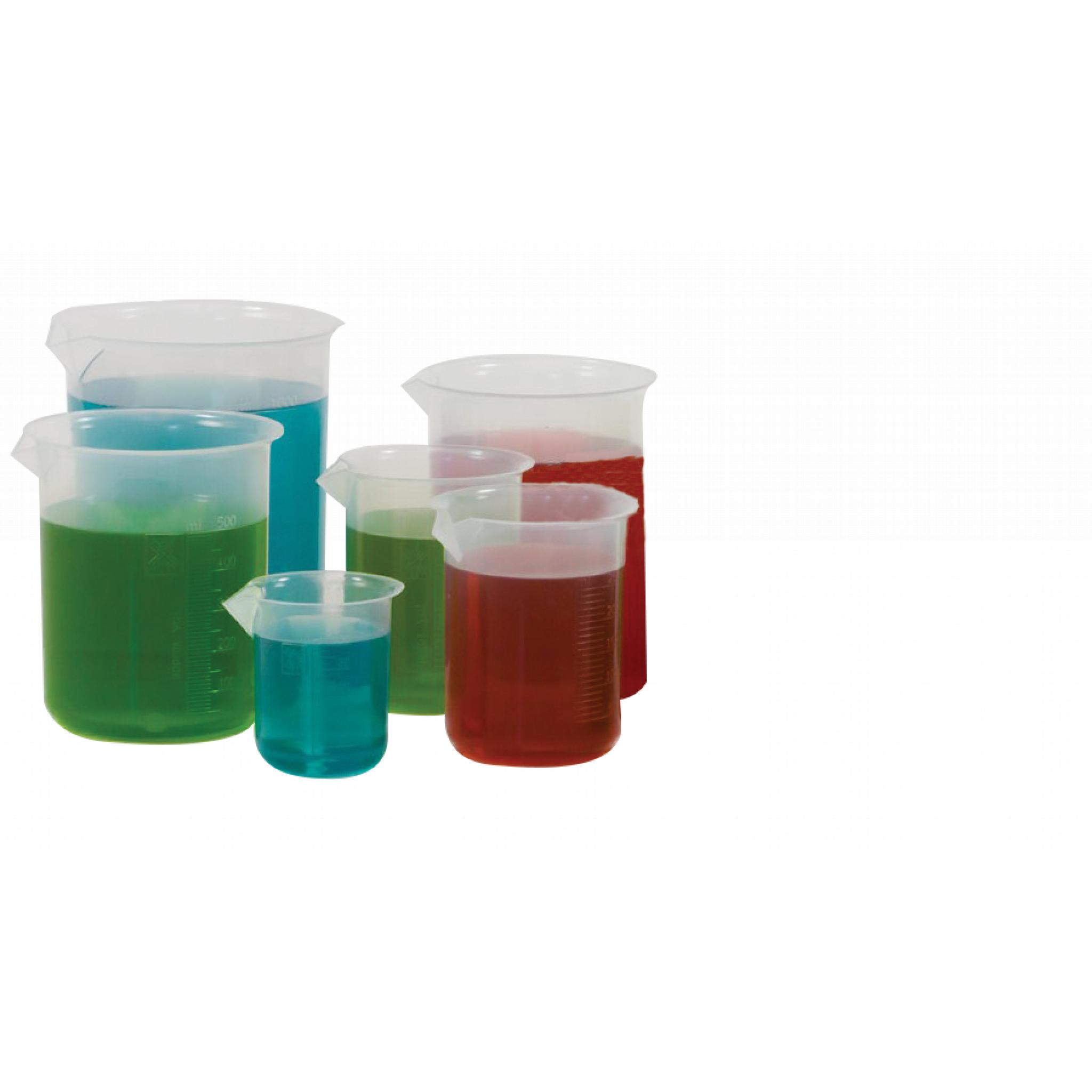 PLASTIC BEAKERS 100ml