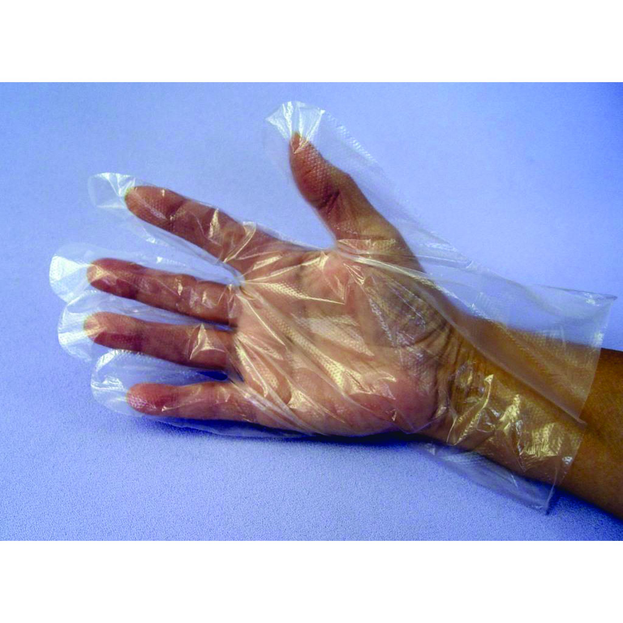 thumbnail image 2 of Poly/Cotton Blend Glove Liners - 12 Inch Universal Fit (Pack Of 100) 2 of 14