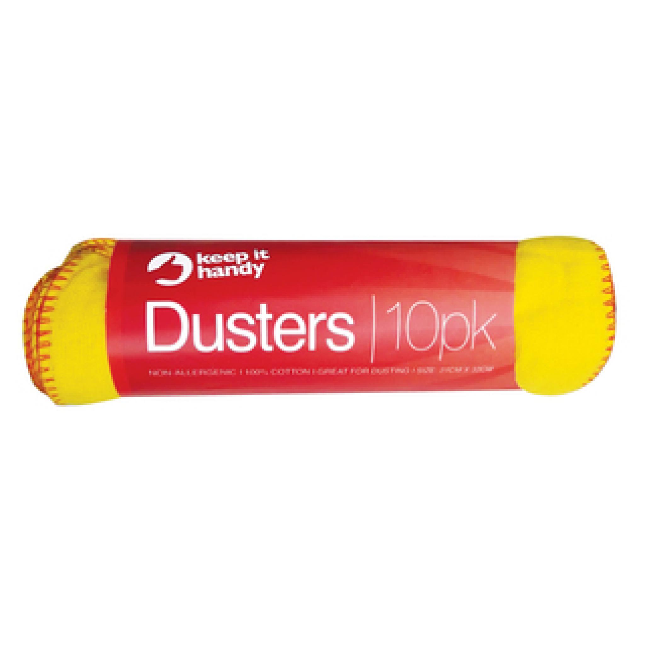 Dusters Yellow 10 Per Roll