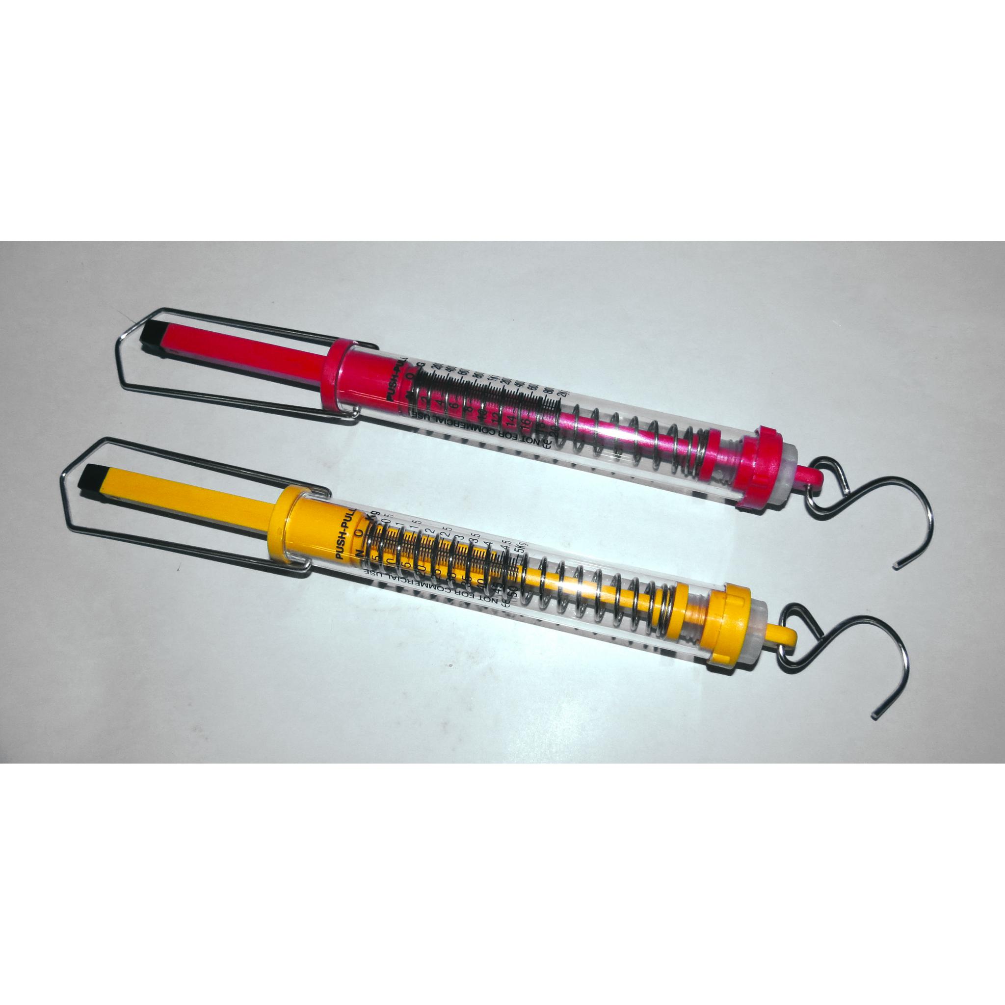 SPRING BALANCES, PUSH/PULL 1Kg/10N