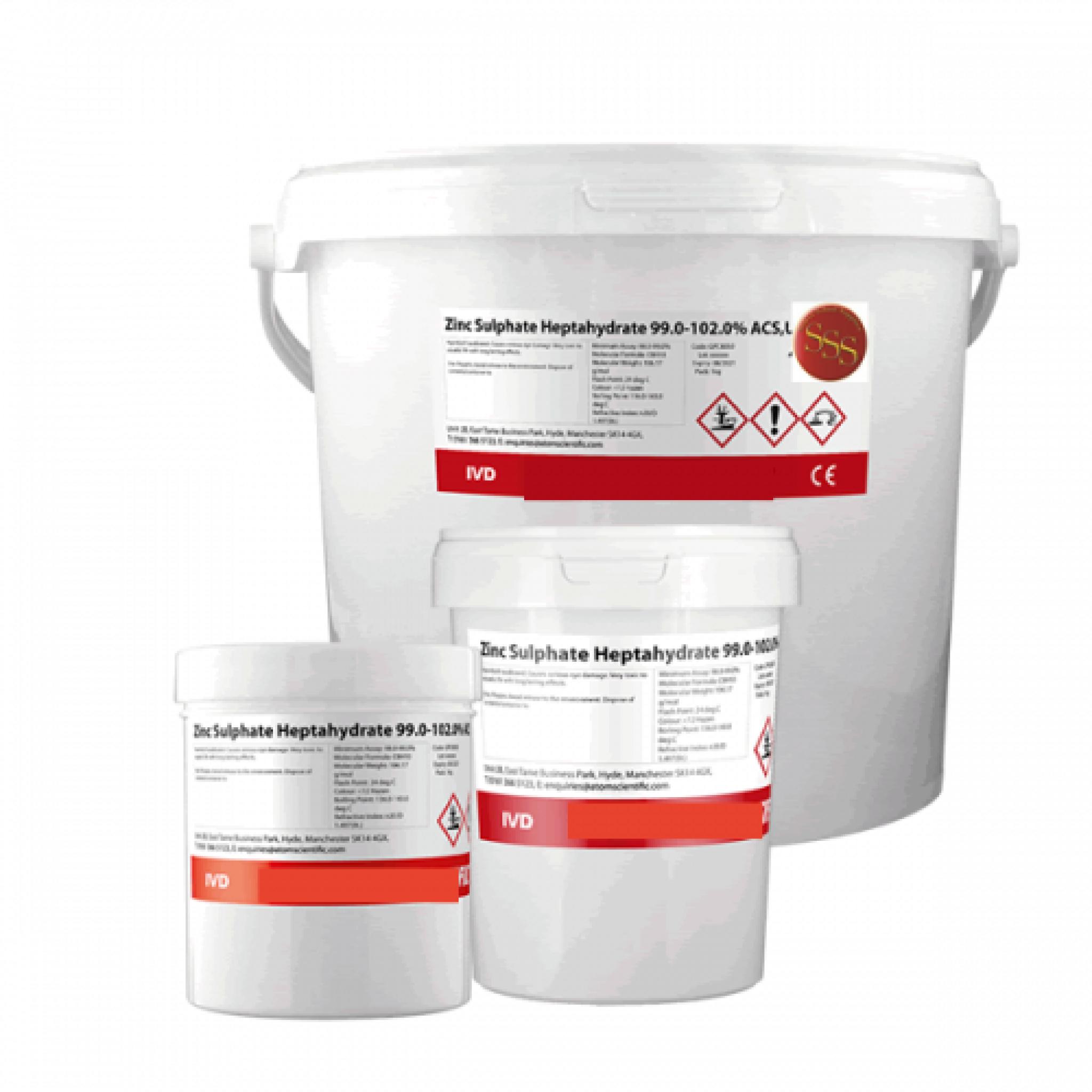 Zinc sulphate 7hydrate 500g