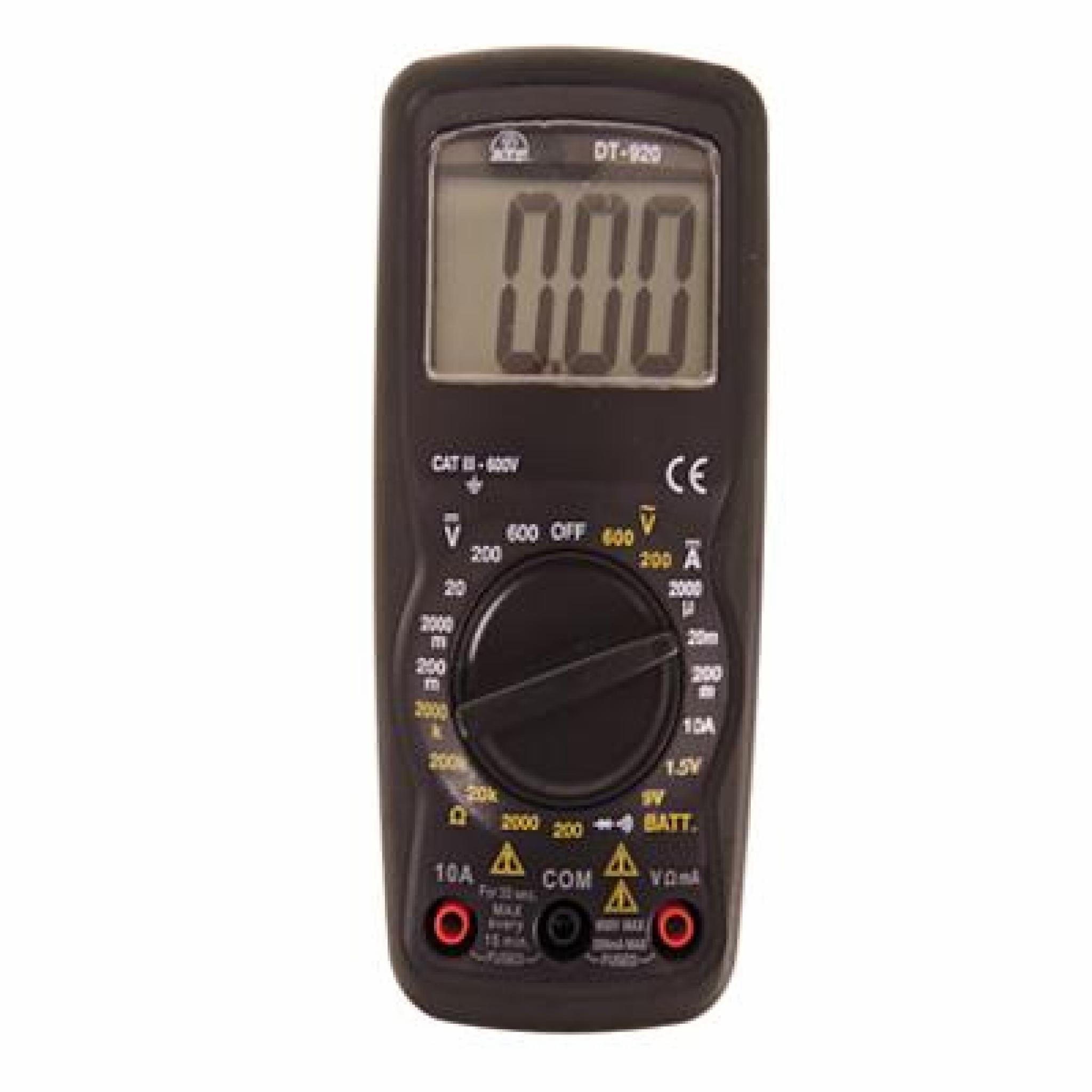 Manual Ranging Multimeter, 2000 count