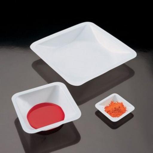 100ml White square weigh boat
