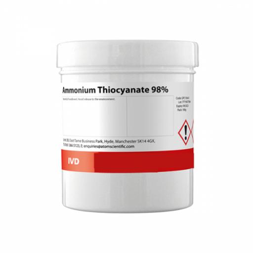 Ammonium Thiocyanate 98% 100g