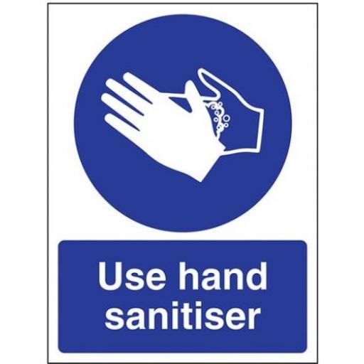 HAND SANITISER SIGN A5