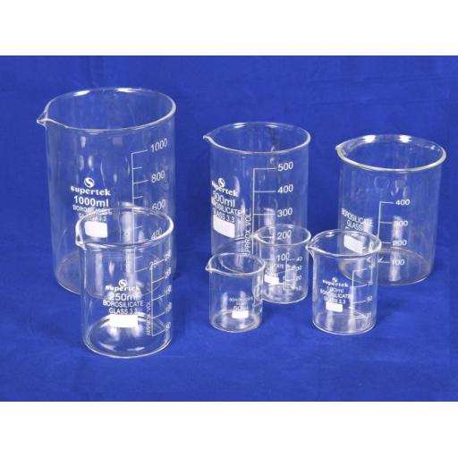Borosilicate Glass Beaker 600ml