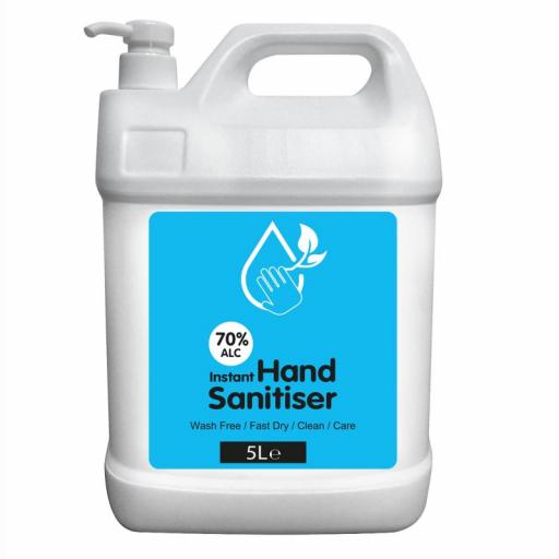 Alcohol Based Hand Sanitiser 5Lt Refill 70%