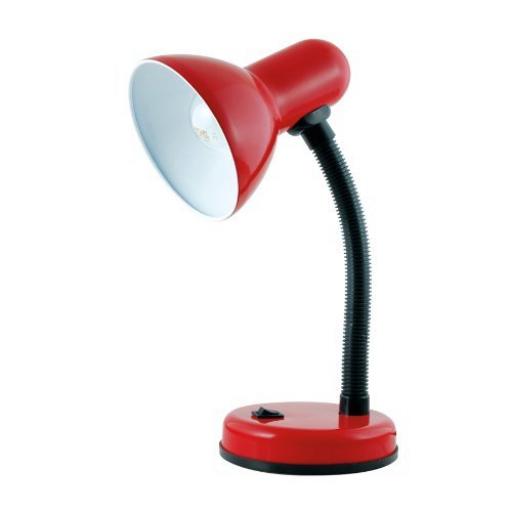 Desk lamp red