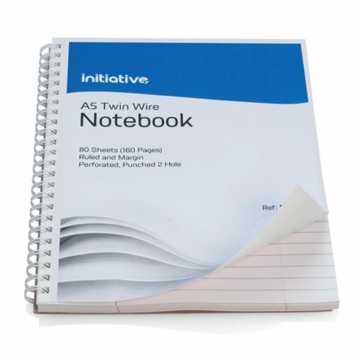 A5 Spiral Notebook 80 Sheet