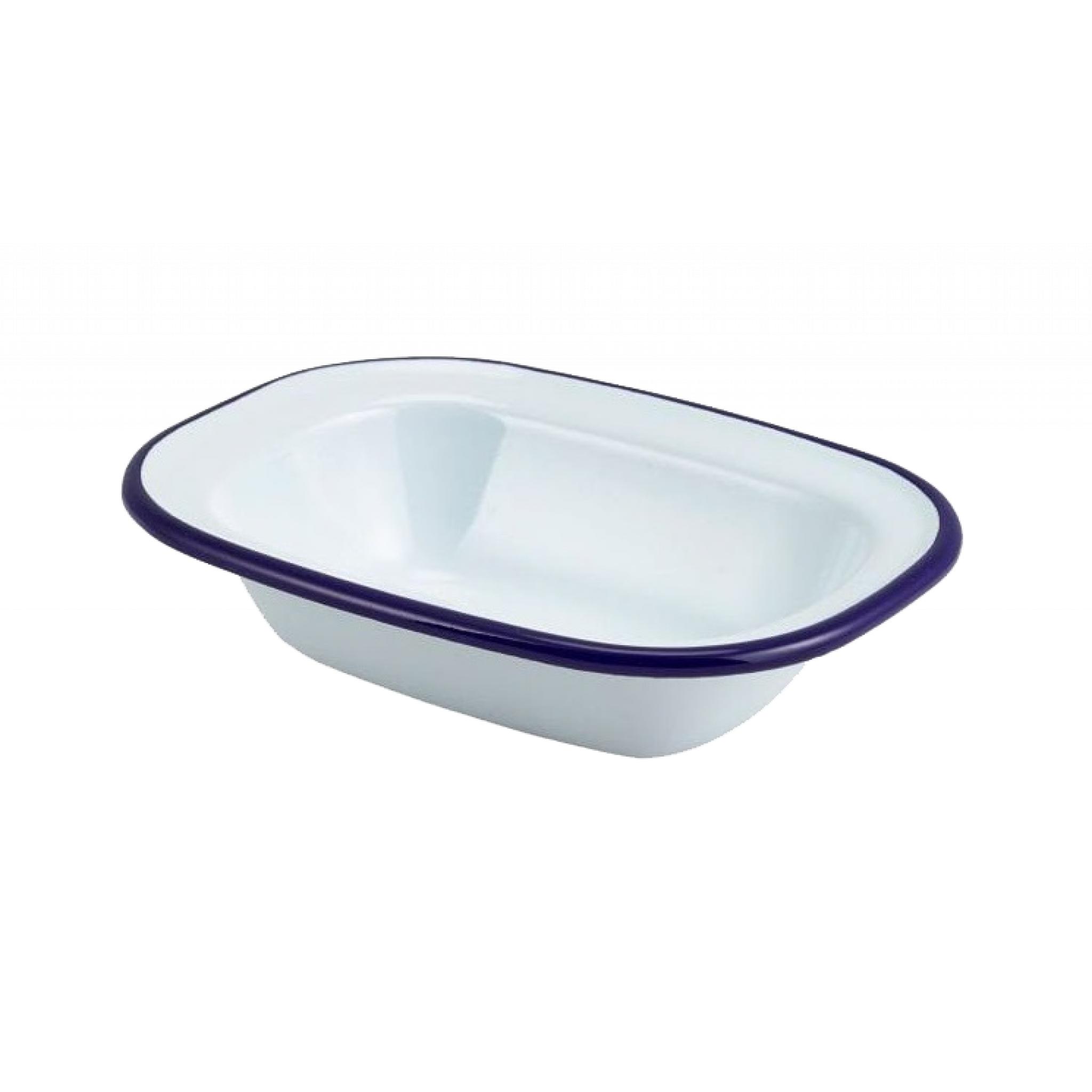 enamel pie dish