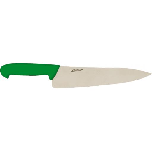 COOKS CARVING KNIFE 20cm GREEN