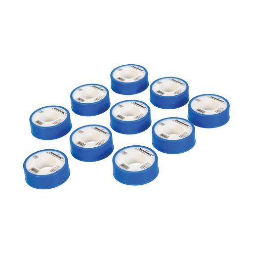 PTFE Thread Seal Tape 10pk 12mm wide