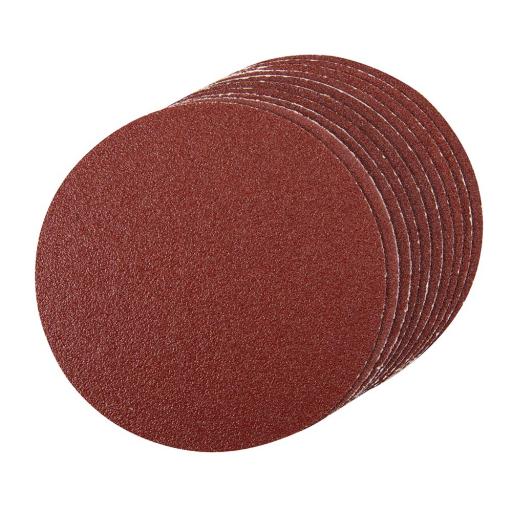 Self-Adhesive Sanding Discs 150mm 10pk 80 Grit