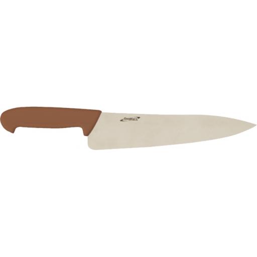 COOKS CARVING KNIFE 20cm BROWN