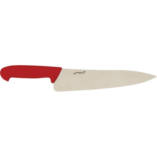 COOKS CARVING KNIFE 20cm RED